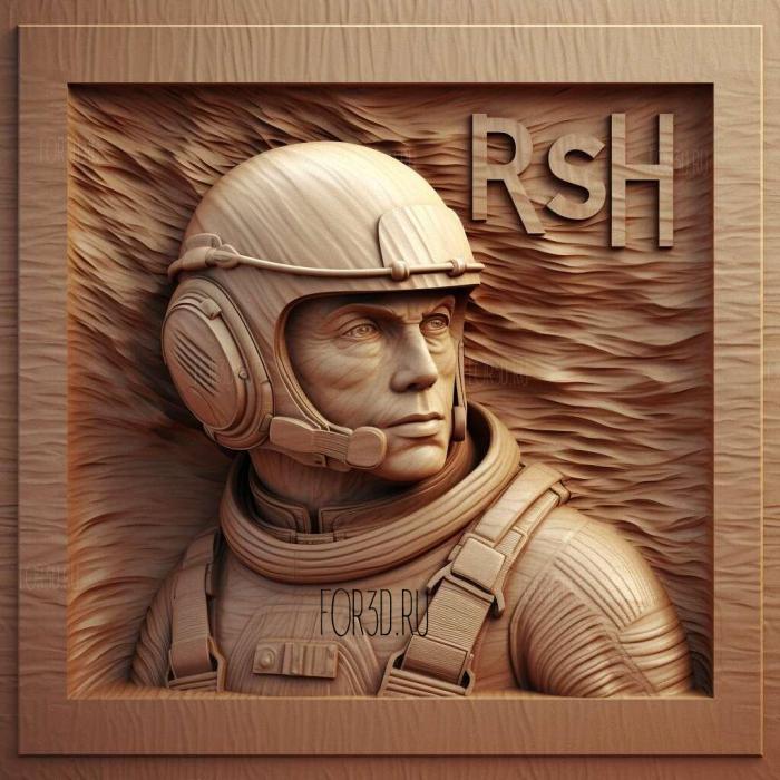 Rush movie 3 stl model for CNC